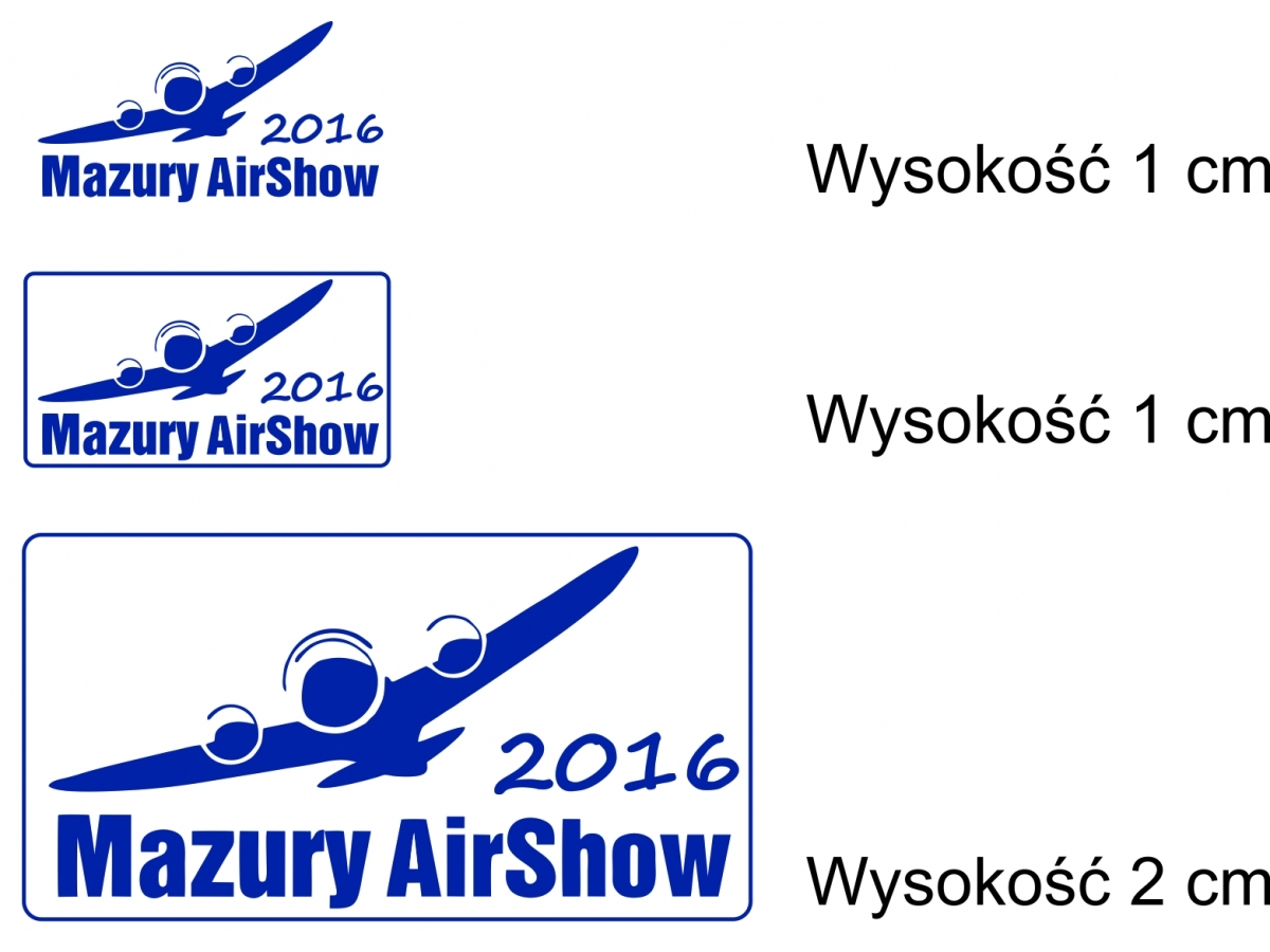Okolicznościowa pieczątka Mazury AirShow 2016
